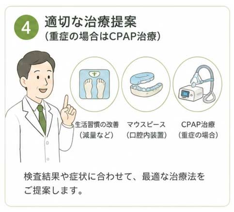 ④適切な治療提案